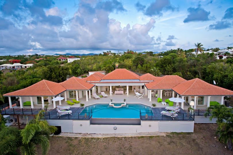 st maarten villa
